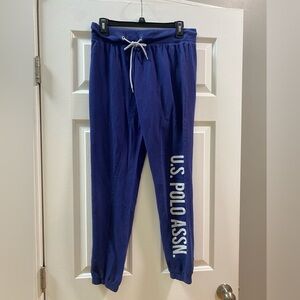 Gently used Dark Blue U.S. Polo Assn. Sweatpants